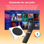 NTVBox Aparelho Transforma TV em Smart Conversor Smart TV Controle Voz Wi-Fi Longo Alcance | - Imagem 10