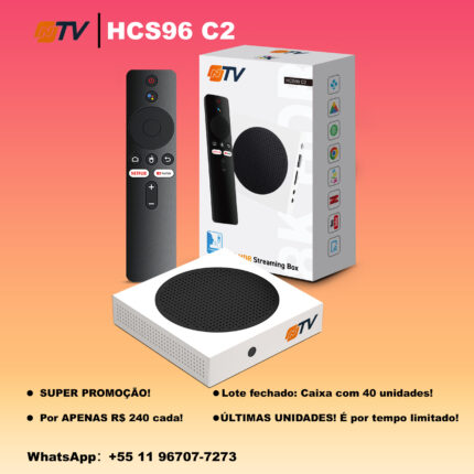 Venda por atacado da NTVBox: 40 unidades por caixa! Apenas R$ 240 por unidade. |